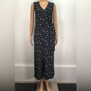 Ricki’s black and white polka dot jumpsuit